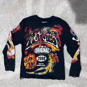 Rockstar Long Sleeve Graphic Tee – M
